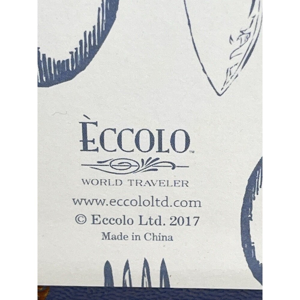 Vintage Eccolo Recipe Binder Organizer Keeper Gold Utensils Culinary Great Gift - Picture 11 of 12